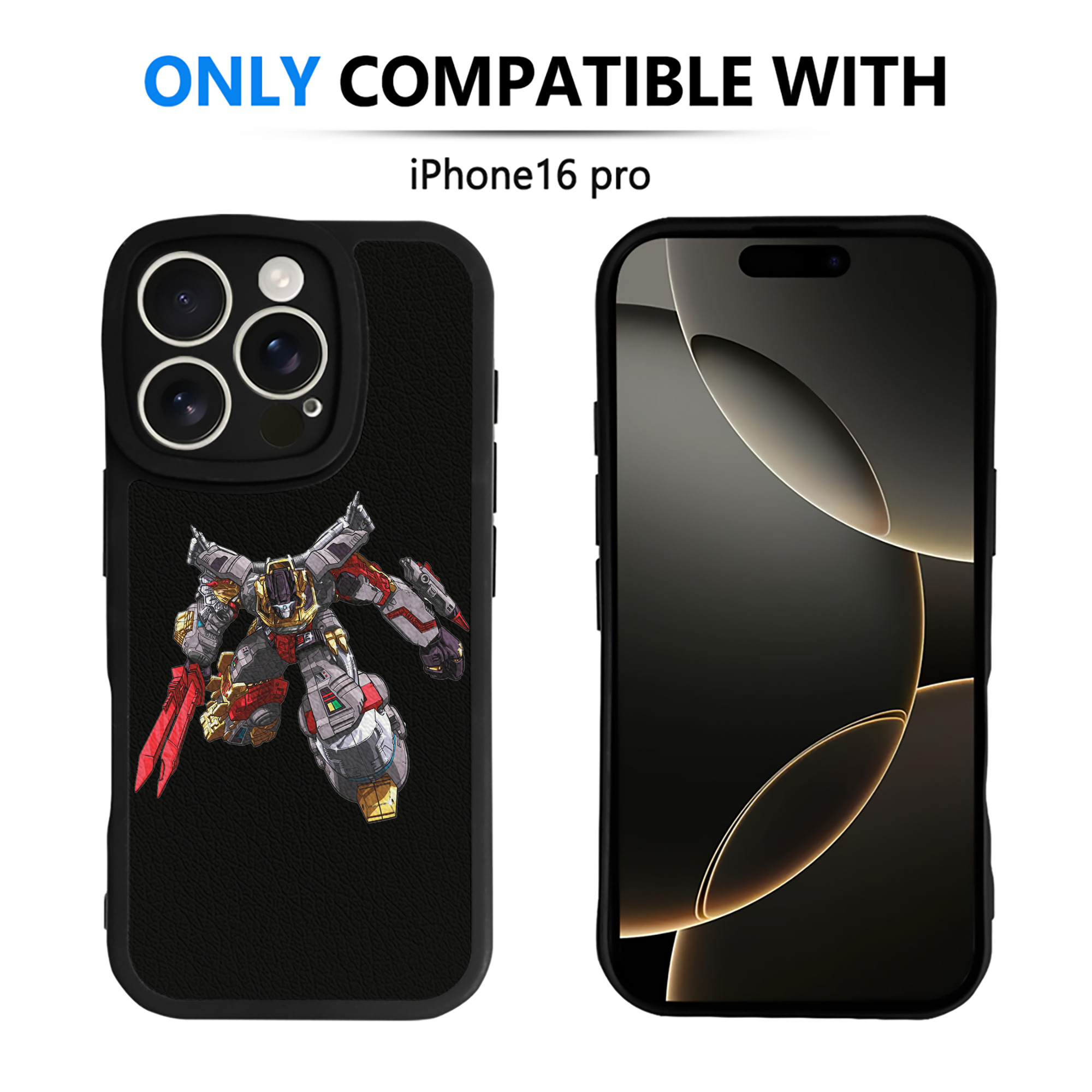 （画像用）  【iPhone 16シリーズ対応】シリコンスマホケース（レザー調） 材質：シリコン